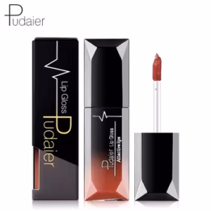 Gloss à lèvres Pudaier n°12 au fini brillant, format compact 7,5 ml